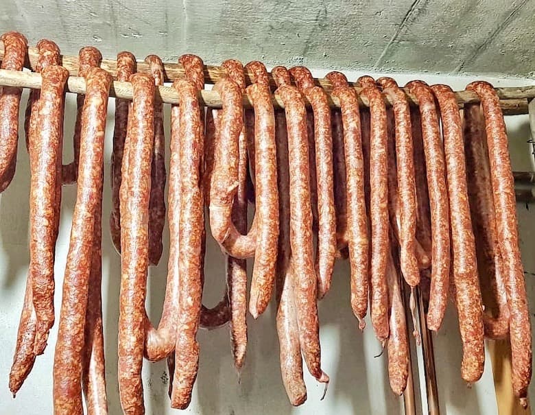 Romanian sausages